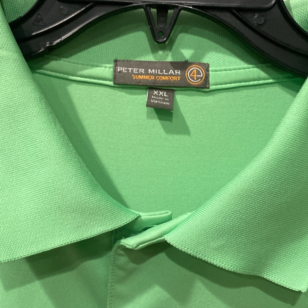 Peter Millar Summer Comfort Golf Polo Shirt Size XXL - Picture 4 of 10